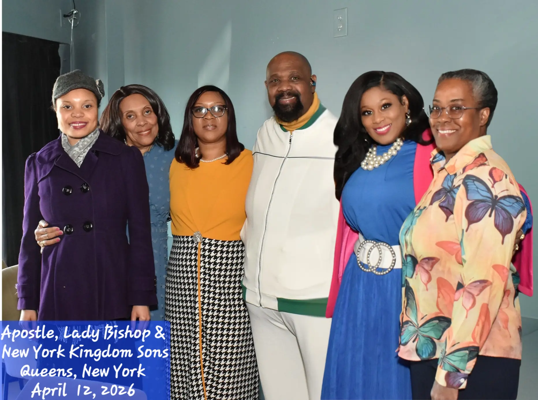 Dr. and Lady Bishop with New York Kingdom Sons in Queens